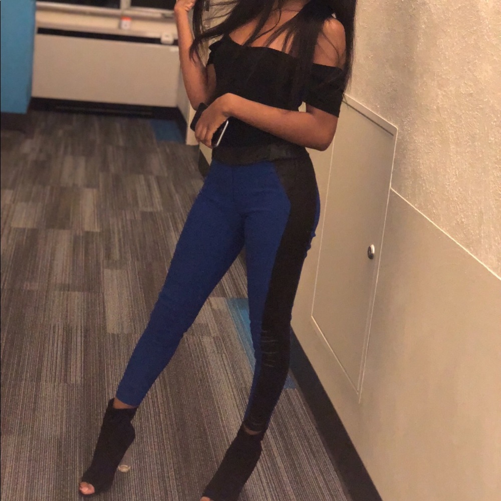 Stripped pants
